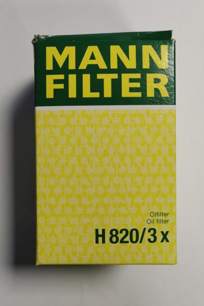 Motorölfilter H820/3x